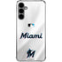 MLB Miami Marlins Home Jersey Galaxy S24 Plus Clear Case
